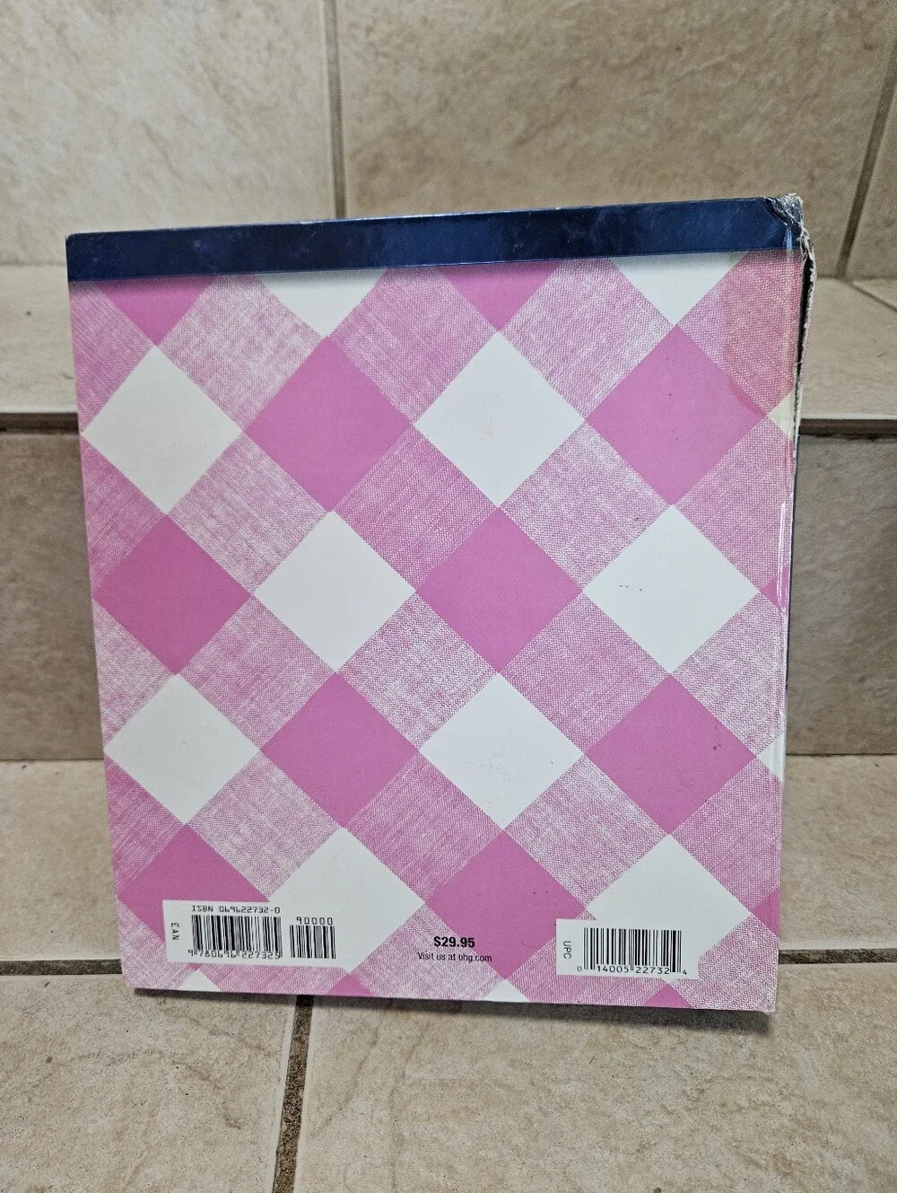 Better Homes And Gardens Pink and Navy New Cook Book - Limited Edition